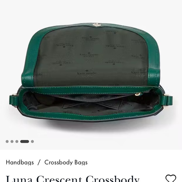 [SOLD] Kate Spade Green Crossbody Bag - Picture 9 of 9